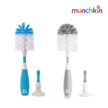 Munchkin Bristle Bottle Brush - Blue