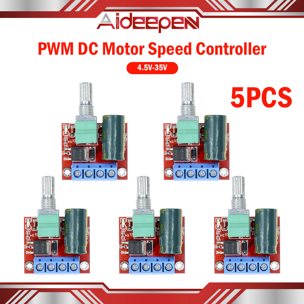 DC 1.8V 3V 5V 6V 12V 2A Low Voltage Motor Speed Controller PWM 1803B  qV 
