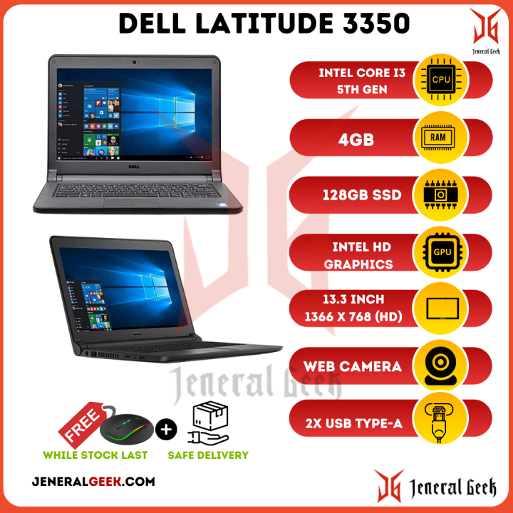 dell laptop i3 5th generation 4gb ram