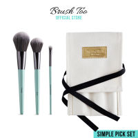 แปรงแต่งหน้าเซทเล็ก ครบทุกขึ้นตอน BrushToo - Simple Pick set