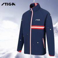 Stiga Table Tennis Clothes For Men Women Clothing Long Sleeved Ping Pong Sport Coat