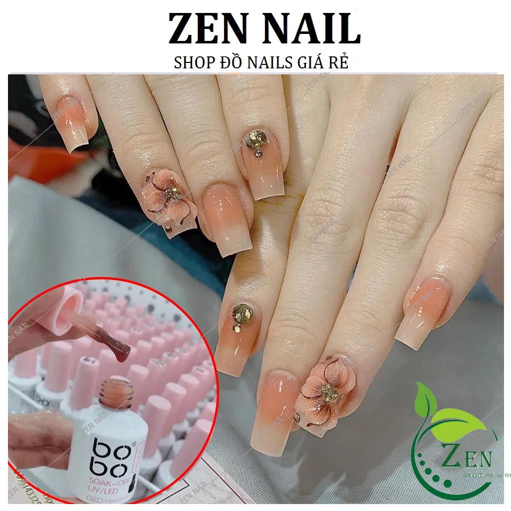 Tuyển chọn 200 mẫu nail thạch cam được yêu thích nhất