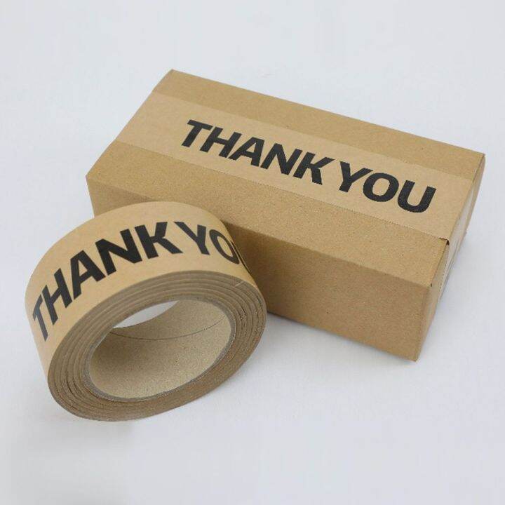 strong-stickiness-flower-shop-takeaway-bakery-sealing-packaging-kraft-paper-tape-adhesive-tape-adhesives-tape