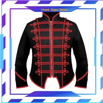 Men's Marching Band Sleeveless Drummer Parade Jacket