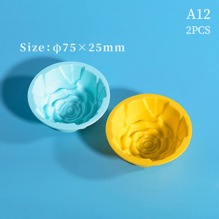 yizhuoliang-2ชิ้น-เซ็ตซิลิโคนเค้กถ้วยแม่พิมพ์3d-round-square-heart-shape-cake-cup-มัฟฟินคัพเค้กครัว-et-maker-diy-cake-decor-tools
