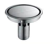 High quality 304 stainless steel round invisible bathroom shower square deep water floor drain cover