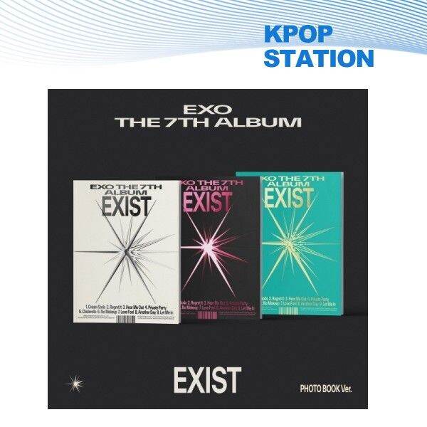 Shop T Exo 7th Album Exist Photobook Ver No Poster Lazada