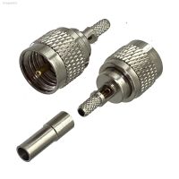 ✺  1Pcs Mini UHF miniUHF male plug window crimp For RG174 LMR100 RG316 Cable RF Coaxial connector