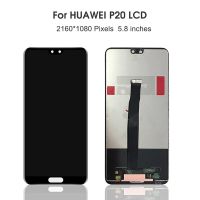 ZZOOI 5.8 Original Screen For Huawei P20 LCD Display Touch Screen Digitizer Assembly With Frame For Huawei P20 LCD EML-L29 L22 Screen