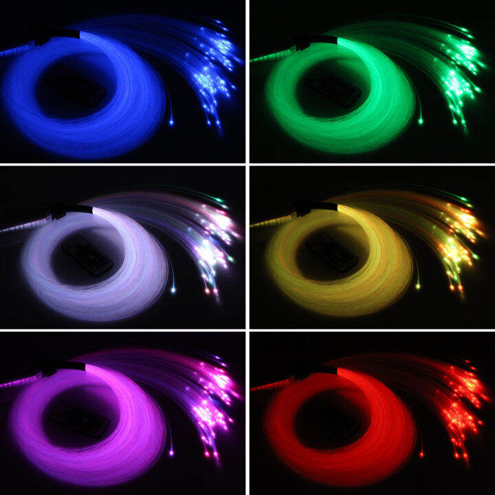 16w-rgb-led-fiber-optical-light-engine-driver-24keys-ir-remote-controller-for-ceiling-car-star-diy-lighting-multicolor