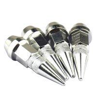 8x Chrome Tire/Wheel Stem Air Valve Caps For Car/truck/hotrod Silver