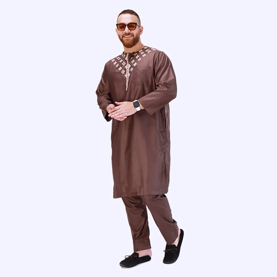 Muslim Men Clothing Abaya Musulmane Homme Kaftan Fashion Leisure