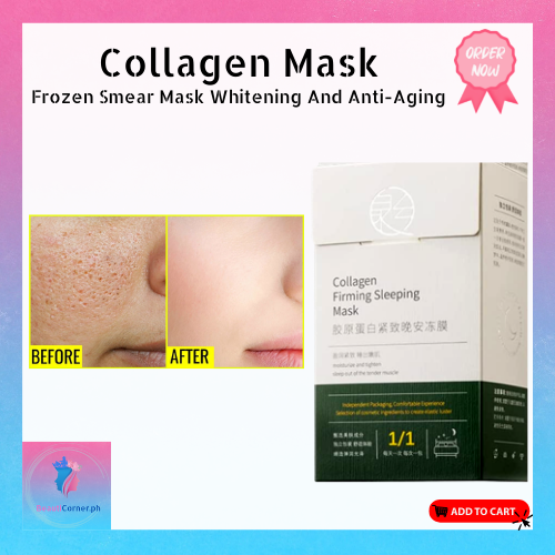 20Pcs/Box Collagen Firming Sleeping Mask Hydrating Moisturizing Night