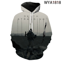 New Beath Stranding 3D Printed Hoodies Men Women Children Fashion Pullover Long Sleeve Boy Girl Kids Sweatshirts Clothes Coattrend