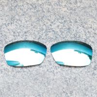 ▣☢ E.O.S Polarized Enhanced Replacement Lenses for Oakley Hijinx Sunglasses - Ice Blue Polarized Mirror