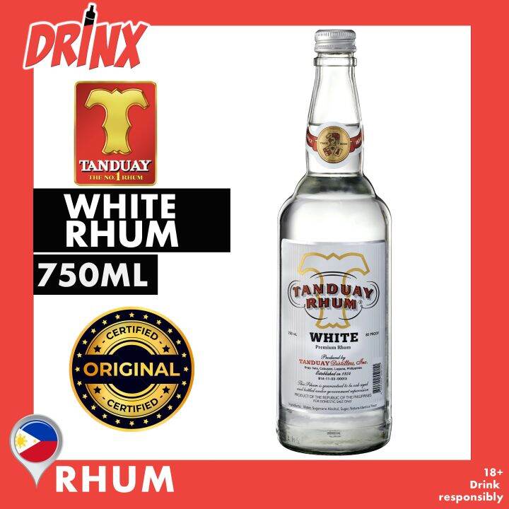 Tanduay White Rhum 750ml | Lazada PH