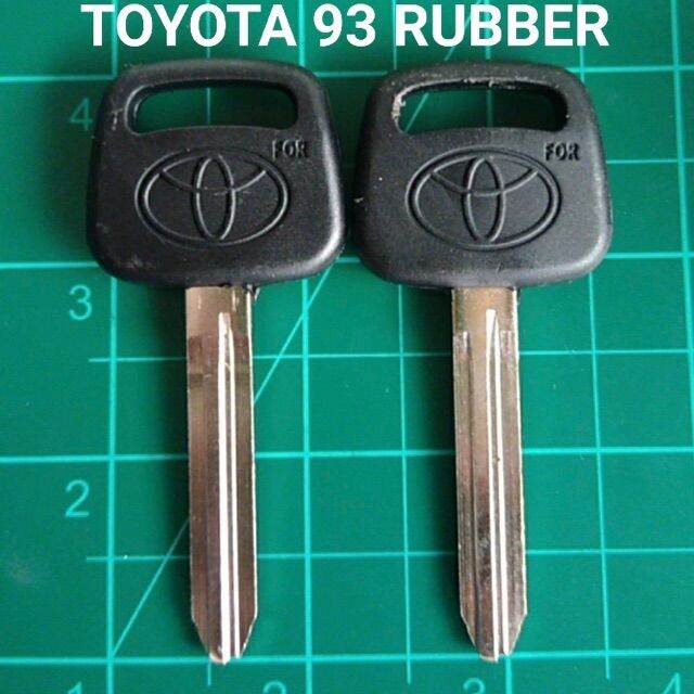 Toyota 93 Rubber Blank Key | Lazada PH