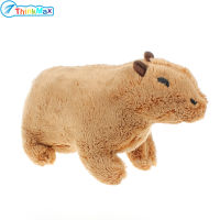 ของเล่นตุ๊กตาผ้ากำมะหยี่ยัดไส้ตุ๊กตาหนานุ่มสัตว์การ์ตูนคาวาอี้ Capybara 20Cm สำหรับ Kado Ulang Tahun