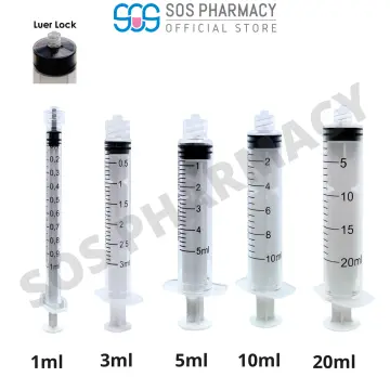 Luer Lock Syringe - 10 pcs 1ml, Buy Online