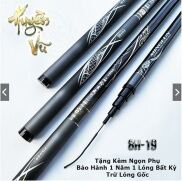 Cần câu đơn,Săn hàng Huyền Vũ 8H, chất liệu cacbon xoắn X công nghệ XSPIRAL