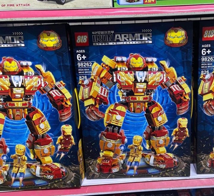 Lego Iron Man Khổng Lồ Nửa Người Sắt Nửa Người Máy - Lắp Ghép Lego Ironman Người  Sắt Khổng Lồ 928 Mảnh | Lazada.Vn