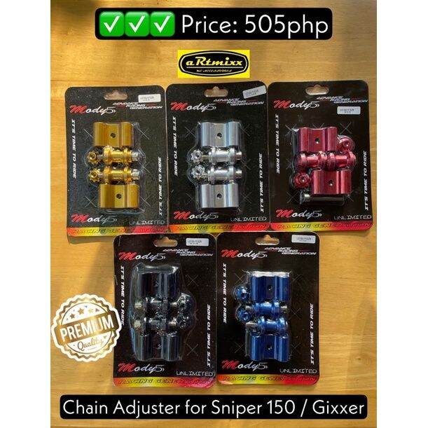 【Ready Stock】 Mody5 Chain Adjuster Sniper 150 2020 model and below GSX