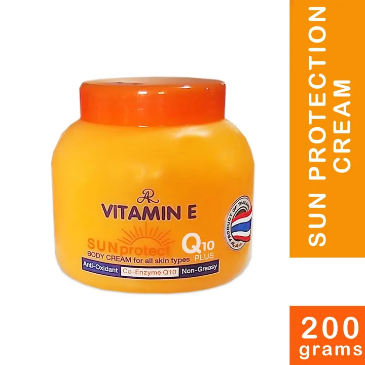 Original AR Vitamin E Cream Sun Protection Orange (Thailand) Lazada PH