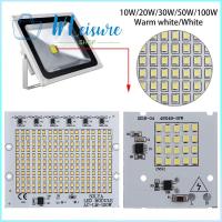 220V อินพุต SMD2835 ชิป LED ลูกปัดสมาร์ท IC ไดร์เวอร์ไฟพลังงานสูงน้ำท่วมสีขาว / อบอุ่นสีขาว