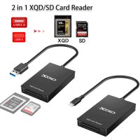 Multi-Function  XQD SD Card Reader Type-C USB 3.0 Card Adapter Speed Up to 5Gbps for Sony G&amp;M Series XQD for SD Card Reader USB Hubs