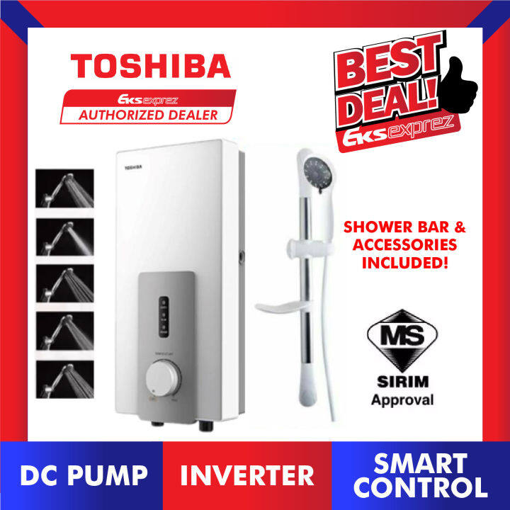 Toshiba Water Heater DSK38S3MW DC Pump Water Heater - 3.8KW JAPAN