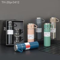 ۩❀♚ 20pr3412 0.5 litros garrafa térmica copo presente conjunto de água aço inoxidável dupla camada vácuo isolado tumbler caneca negócios