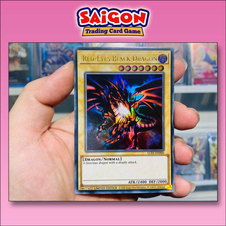 Thẻ Bài YugiOh Mã LC01-EN006 - Red-Eyes Black Dragon - Ultra Rare ...