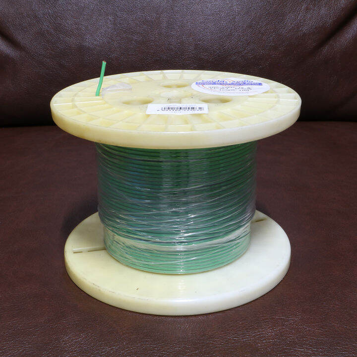 ของแท้-cardas-15-5-awg-chassis-wire-สาย-wire-green-colour-สายตัดแบ่งราคาต่อ-30-cm-ร้าน-all-cable