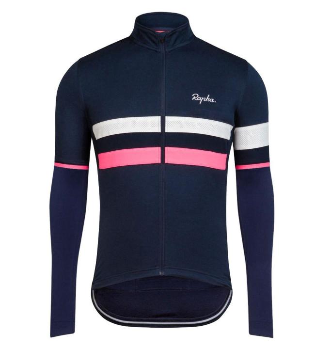 Men Brevet Long Sleeve Cycling Jersey Top shirt Rapha | Lazada PH