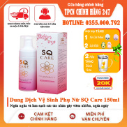 Dung Dịch Vệ Sinh Phụ Nữ SQ Care Dạng Tạo Bọt 150ml