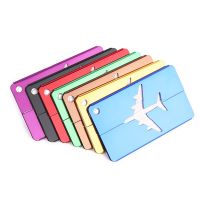 【DT】 hot  Fashion Metal Travel Luggage Tags Accessories Unisex Baggage Name Tags Suitcase Backpack Address Label Holder Aluminium Alloy