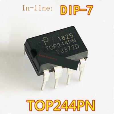 10Pcs ใหม่นำเข้า TOP244 TOP244PN DIP7 In-Line Power Management ชิป