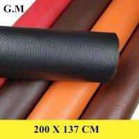 ☋☾ 100/200x137cm PU Leather Self Adhesive Fix Subsidies Simulation Skin Back Since The Sticky Rubber Patch Leather Sofa Fabrics