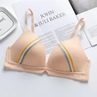 Women Sexy Bras Push Up Lingerie Seamless Bra French Style Patchwork Thin ABC Triangle Cup Underwear Girls Comfortable Bralette