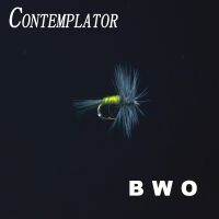 CONTEMPLATOR 16 5pcs BLUE WINGED OLIVE imitating hatching genus baetis nymphs mayflies fly fishing trout common used dry flies