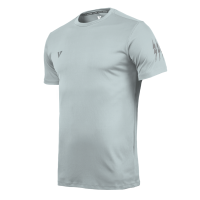 VOLT (สินค้าพร้อมส่ง)เสื้อแขนสั้น เทรนนิ่ง สีเทาอ่อน ACCE 004 TRAINING SHIRTS LITE GREY