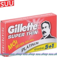 Gói 06 lưỡi lam Gillette Super Thin