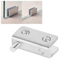 10Pcs Stainless Steel Glass Clamp Bracket Bathroom Glass Door Fixing Clip Home Hardware Accessories Home Office Glass Bracket