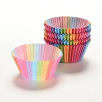 【CW】 100PCS Colorful Cupcake Liner Baking Cup Cupcake Paper Muffin Cases Cake Box Cup Egg Tarts Tray Cake Mould Decorating Tools