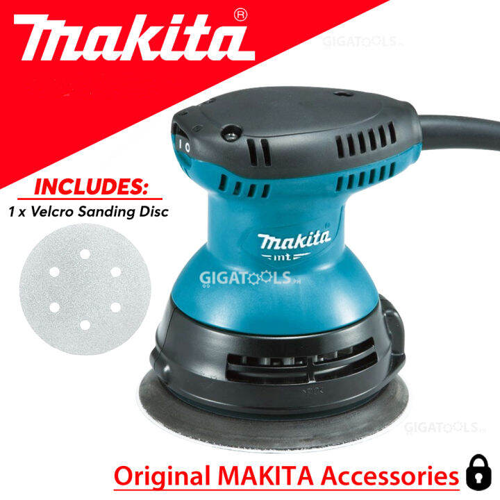 Makita M9202B Random Orbit Sander 240W with Velcro Sanding Disc