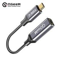 Qgeem USB Type C 3.1 To Mini-DP ตัวเมียสายเคเบิลอะแดปเตอร์4K 60HZ HDTV USB USB C Mini DP แปลงสำหรับ Macbook เหมาะสำหรับ Huawei Mate 10เหมาะสำหรับอะแดปเตอร์สายไฟพลังงาน S8 Samsung