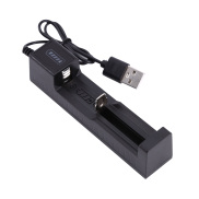 Bộ Sạc Pin USB Bộ Chuyển Đổi Sạc 1 Khe Cho 18650 21700 22650 16340