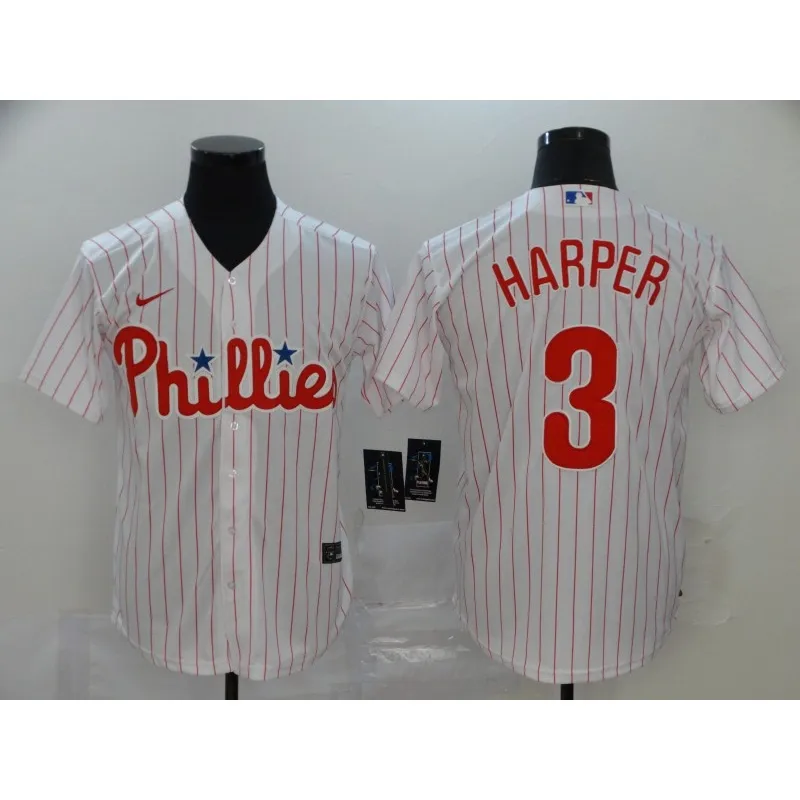 MLB Philadelphia Phillies Dark Blue White Baseball Jersey