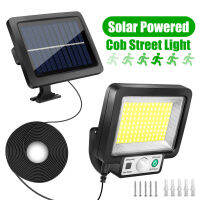 FDN โคมไฟติดผนังพลังงานแสงอาทิตย์กันน้ำ3โหมด,Lampu Solar Dinding กลางแจ้ง117COB ตกแต่งบ้านสำหรับโคมไฟดอกไม้ลานบ้านระเบียงในสวน