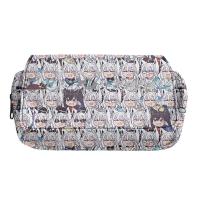 HOLOLIVE Shirakami Fubuki School large clutch bag, suitable for girls, boys, teenagers, cute double Kawaii bag, college